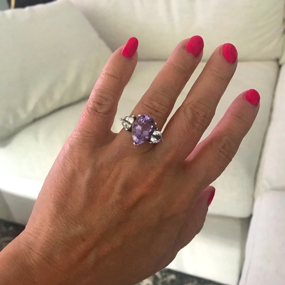 Amethyst ring - Picture 2 of 8
